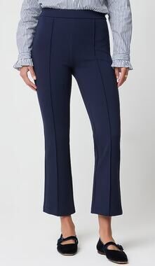 J Crew Factory | NWT Ponte Cropped Pull On Pants Navy | Sz 14